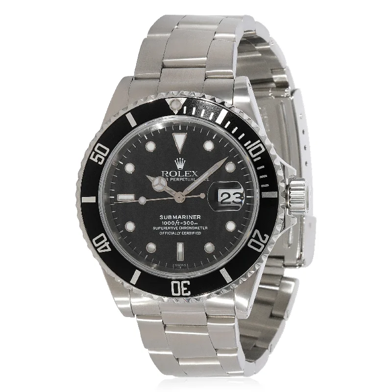 Classic Style Watches for Timeless AppealRolex Submariner 16610 Mens Watch in  Stainless Steel