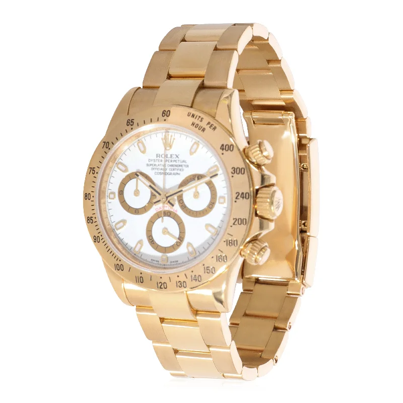 Titanium Cased Watches for Lightweight ComfortRolex Daytona 116528 Mens Watch in  Yellow Gold