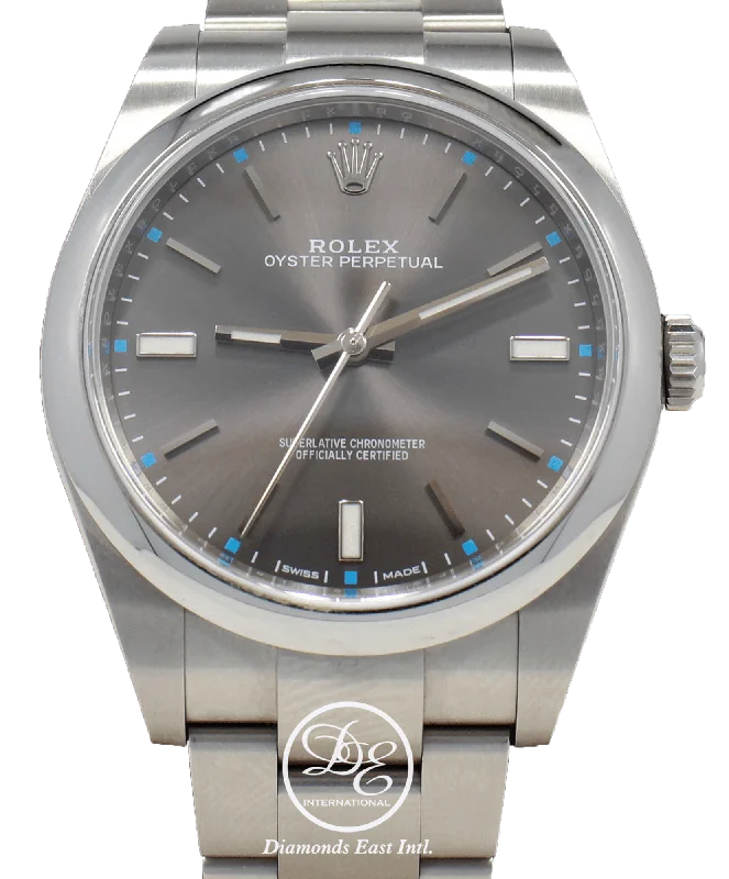 Retro-Inspired Quartz Watches for Retro LoversRolex Oyster Perpetual 114300 DRSO Dark Rhodium Dial 39mm Watch Mint