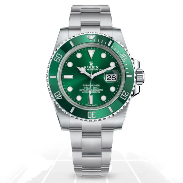 Retro-Inspired Quartz Watches for Retro LoversRolex	Submariner Date Hulk	116610LV