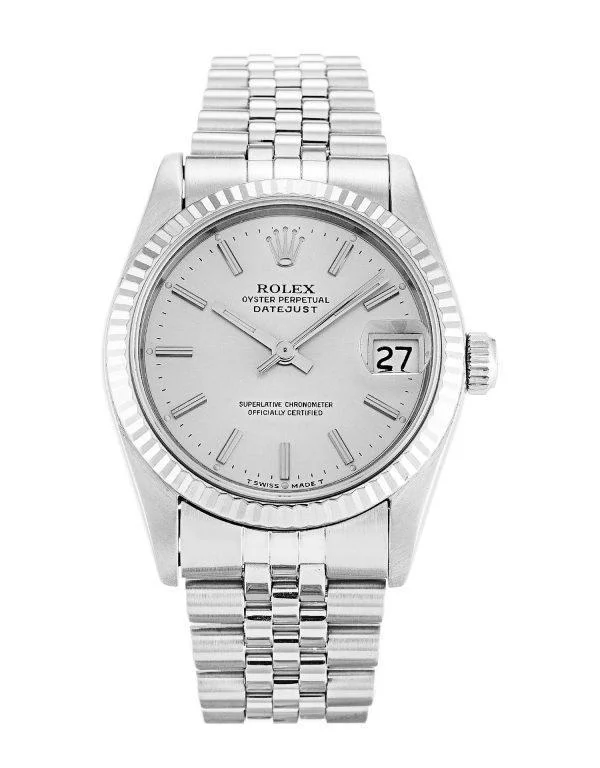 Watches with Baton-Style Hands for a Classic LookReplica Rolex Datejust Mid-Size 68274