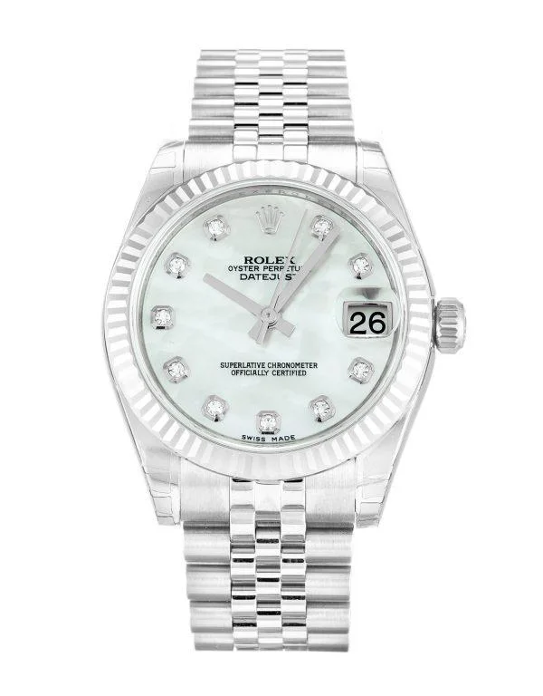 Stainless Steel Dress Watches for BusinessmenReplica Rolex Datejust Lady 178274