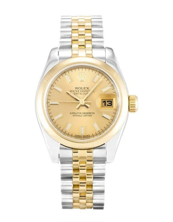 Watches with Silicone Straps for a Soft FeelReplica Rolex Datejust Lady 179163/2