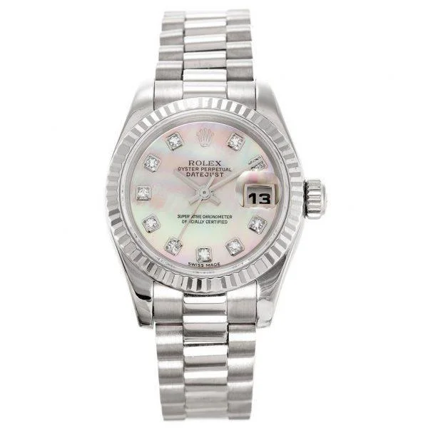 Watches with Temperature SensorReplica Rolex Datejust Mother of Pearl Ladies 179179