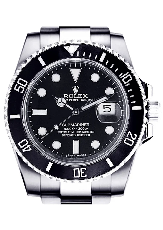 Stainless Steel Mesh Strap Watches for a Sleek LookRolex Submariner | Stainless Steel | 40 Mm