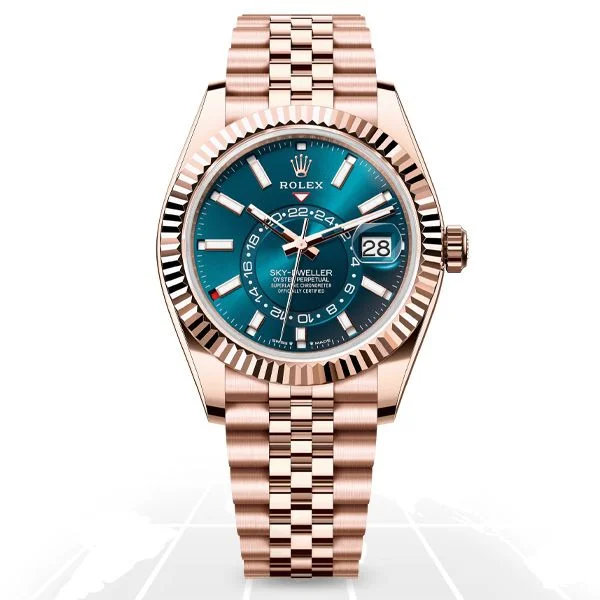 Traveler’s Watches with World Time FunctionRolex	Sky-Dweller 336935