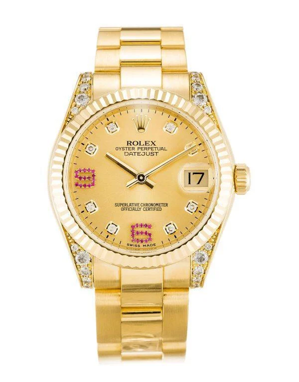 Watches with Heart Rate and Blood Pressure MonitorReplica Rolex Datejust Mid-Size 178238