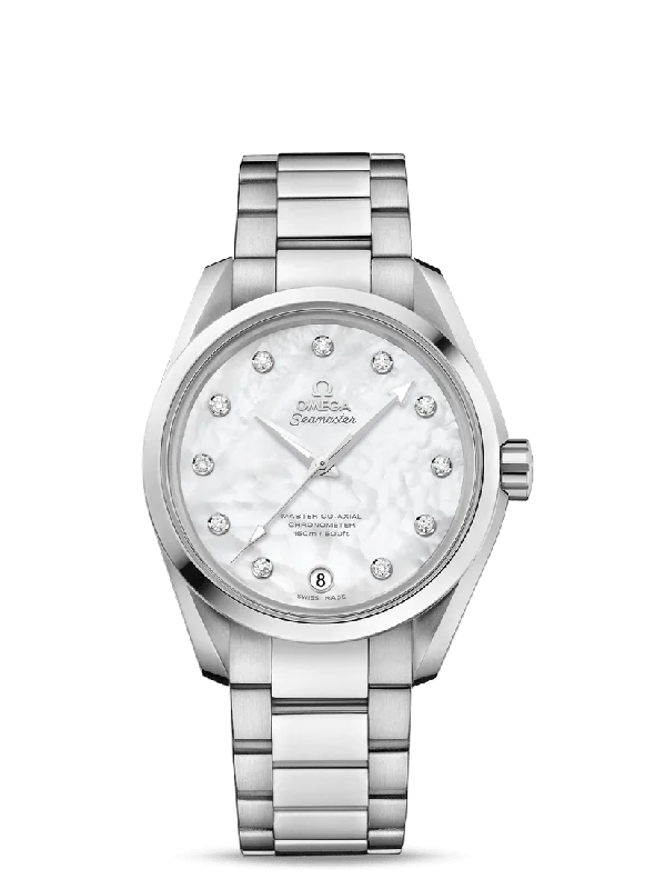 Women’s Dress Watches with Elegant StrapsOmega Seamaster Aqua Terra 150M Co‑Axial Ladies' 38.5 mm