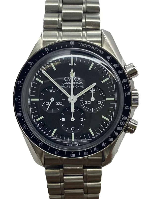 Watches with Engraved Dials for PersonalizationOmega Speedmaster Professional Cal. 861 Moonwatch 145.022 Black Dial Manual Wind Men's Watch