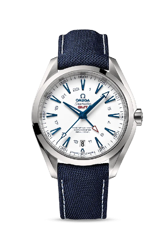 Watches with Baton-Style Hands for a Classic LookOmega Seamaster Aqua Terra 150M Master Co‑Axial GMT Good Planet Edition