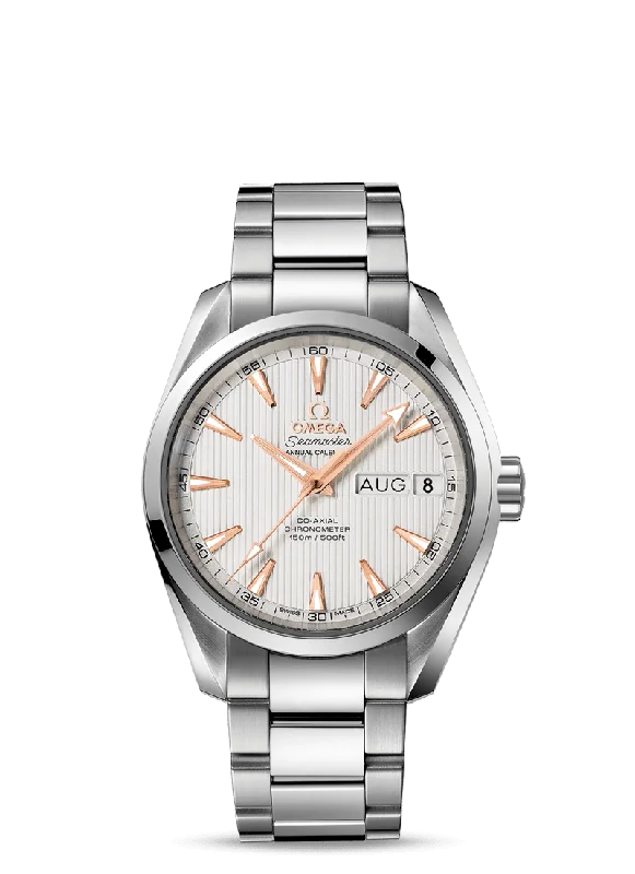 Casual Watches for Weekend OutingsOmega Seamaster Aqua Terra 150M Co‑Axial Annual Calendar 38.5mm