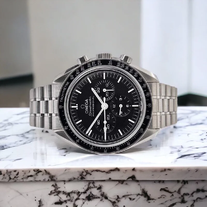 Watches with Heart Rate and Blood Pressure MonitorOmega Speedmaster Moonwatch 42mm Sapphire Watch 310.30.42.50.01.002