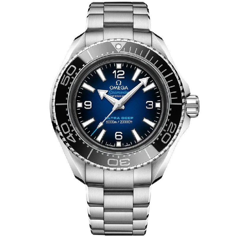 Solar-Powered Watches for Eco-Conscious UsersSeamaster Planet Ocean 6000m Co‑Axial Master Chronometer 45.5 mm Ultra Deep 215.30.46.21.03.001