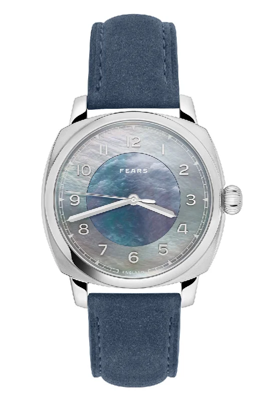 Analog-Digital Hybrid Watches for Dual FunctionalityFears Brunswick 40 'Aurora' Mother of Pearl