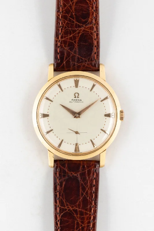 Vintage Style Mechanical Watches for CollectorsOMEGA De Ville Trésor 34mm - 18K Gold