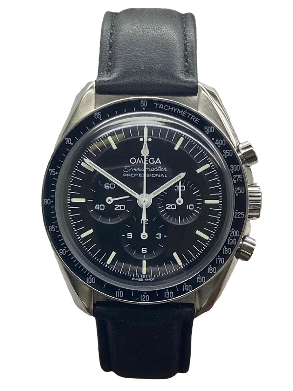 Military Style Watches with Luminescent HandsOmega Speedmaster Moonwatch Professional 42mm 310.32.42.50.01.001 Black Dial Manual Wind Men's Watch