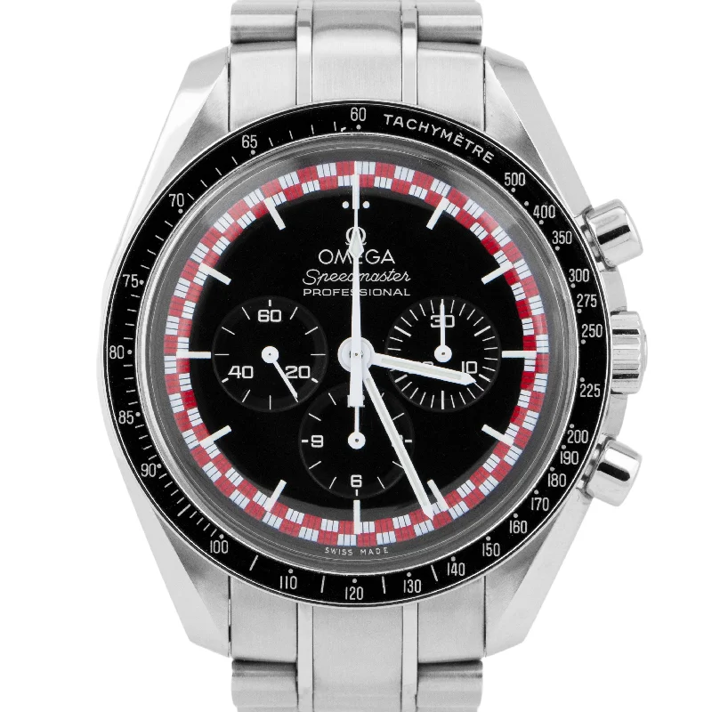 Chronograph Watches for Sports EnthusiastsOmega Speedmaster TIN TIN 42mm PAPERS Stainless 311.30.42.30.01.004 Watch B+P