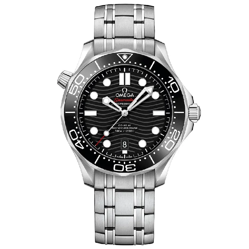 Waterproof Diving Watches with Rotating BezelSeamaster Diver 300m Co‑Axial Master Chronometer 42 mm 210.30.42.20.01.001