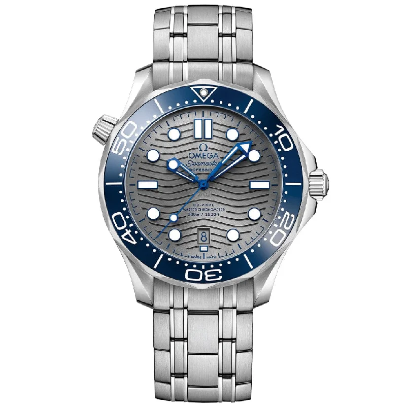 Watches with Embossed Dials for a Textured LookSeamaster Diver 300m Co‑Axial Master Chronometer 42 mm 210.30.42.20.06.001