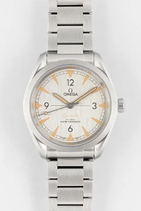 Designer Brand Watches with Unique Dial PatternsOMEGA Railmaster 40mm - Grey