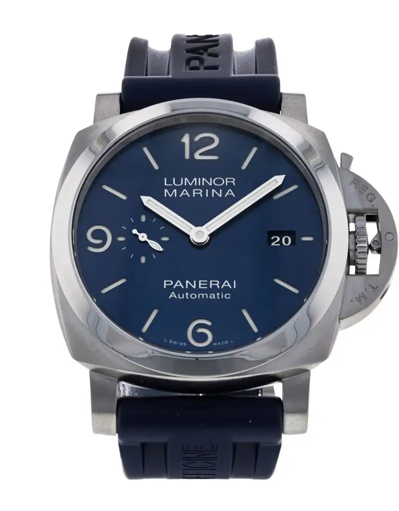 Watches with Stainless Steel PVD Coating for Scratch ResistancePanerai Luminor Marina 44mm Men's Watch