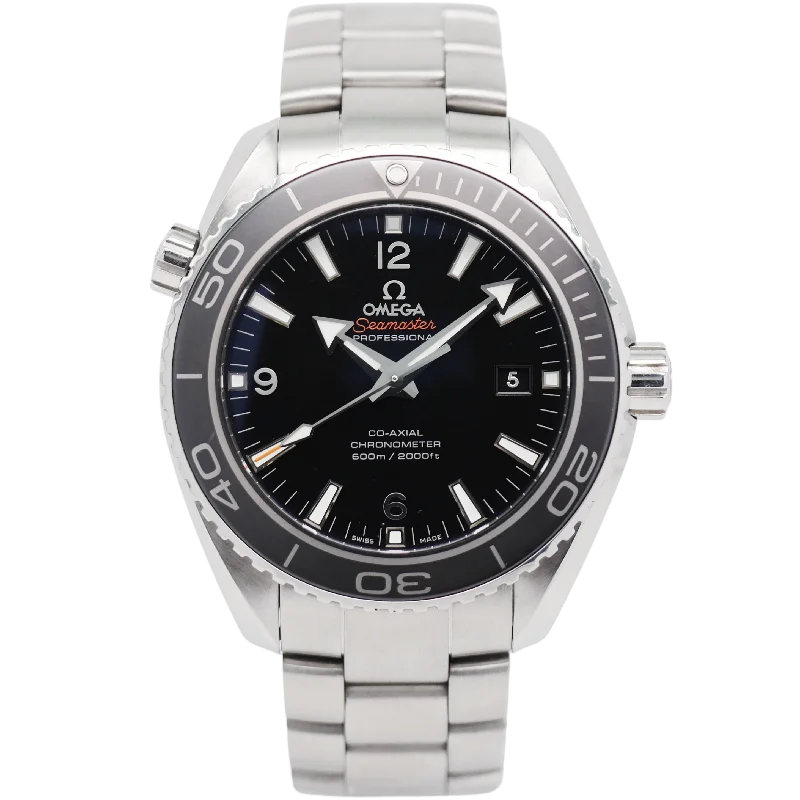 Luxury Brand Automatic Watches for MenOmega Seamaster Planet Ocean 600M Stahl 23230462101001 - 2015