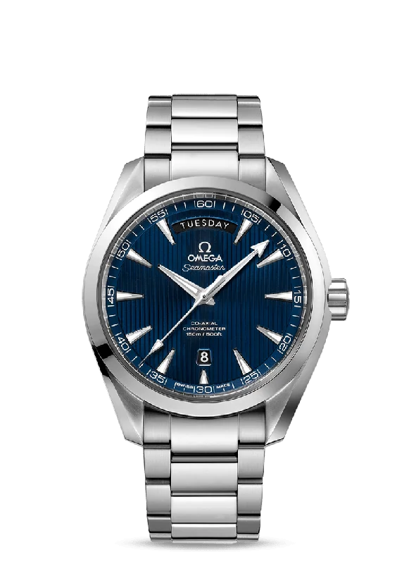 Titanium Cased Watches for Lightweight ComfortOmega Seamaster Aqua Terra 150M Co‑Axial Day-Date 41.5 mm