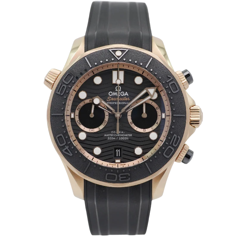 Retro-Inspired Quartz Watches for Retro LoversOmega Seamaster 300 M Chronograph Roségold 21062445101001 - 2022