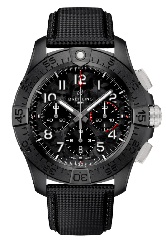 Watches with Sword-Style Hands for a Distinctive LookBreitling Avenger B01 Chronograph 44 Night Mission SB0147101B1X1