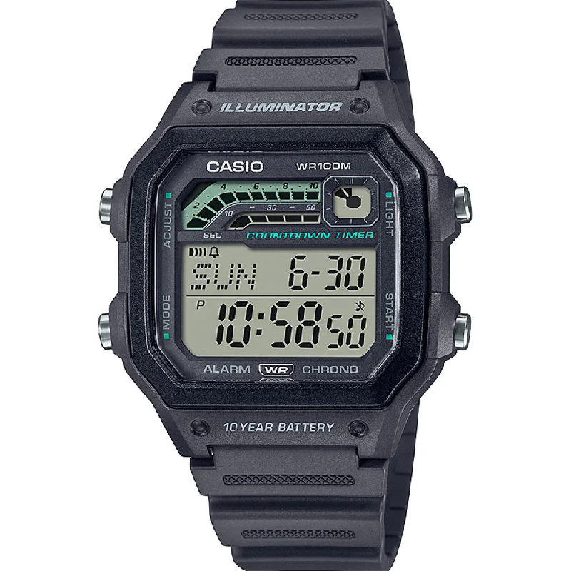 Digital Watches with Timer FunctionCasio WS1600H-8 Digital Sports Watch