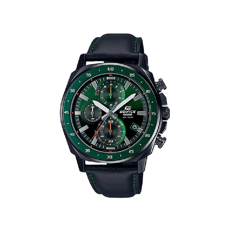 Chronograph Watches for Sports EnthusiastsCasio Edifice Standard Chronograph Series| EFV-600CL-3AV