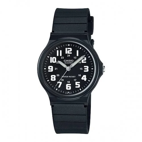 Digital Watches with Timer FunctionCasio Analogue Black Dial Resin Strap Unisex Watch| MQ-71-1BDF