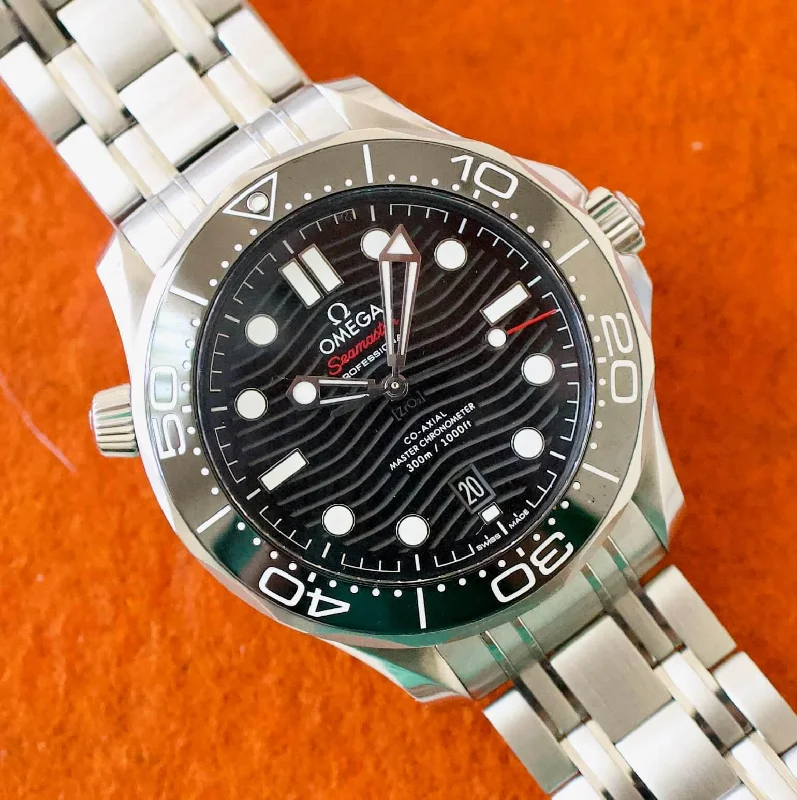 Square Dial Watches with Modern DesignSOLD OUT: Omega Seamaster Diver 300M 21023422001001 42MM Automatic Box & Papers