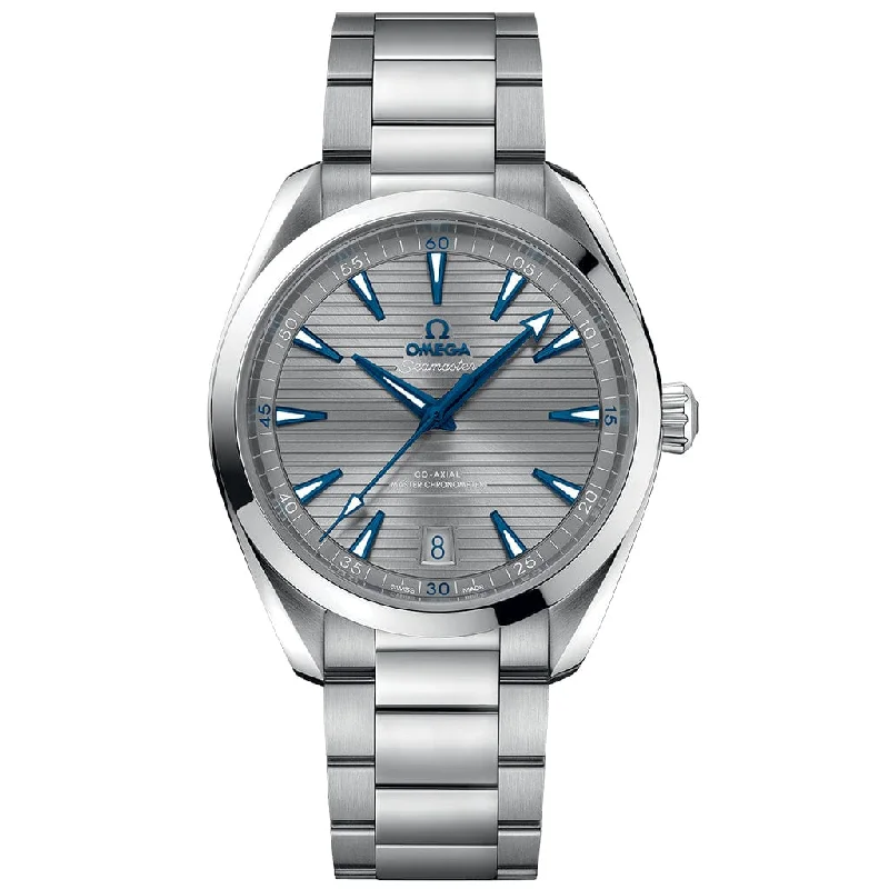 Traveler’s Watches with World Time FunctionSeamaster Aqua Terra 150m Co‑Axial Master Chronometer 41 mm 220.10.41.21.06.001