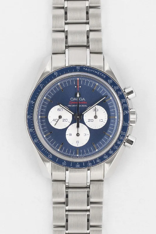 Adjustable Strap Watches for Perfect FitOMEGA Speedmaster Tokyo Olympics 2020  - Blue