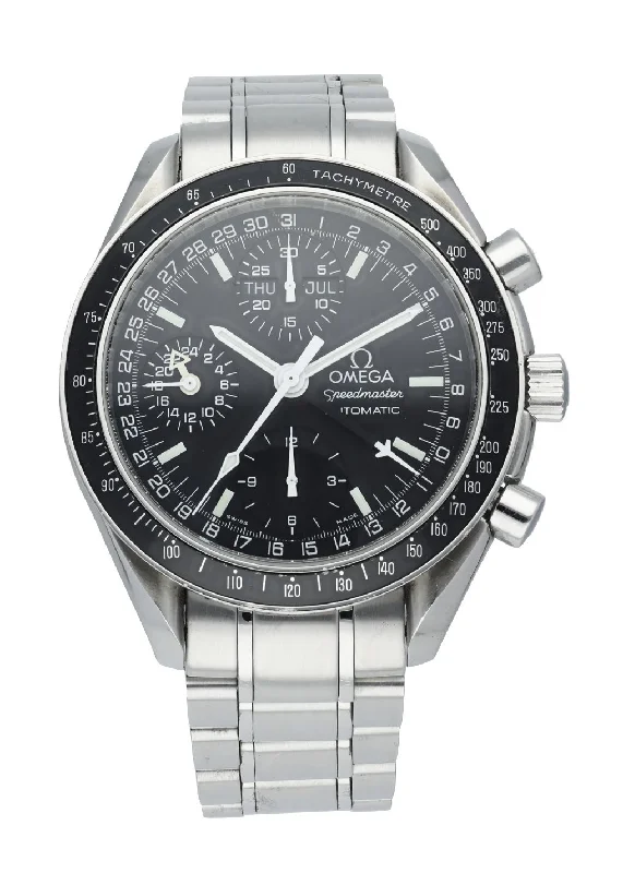 Watches with Luminous Markers for Night VisibilityOmega Speedmaster 3220.50 Triple Date