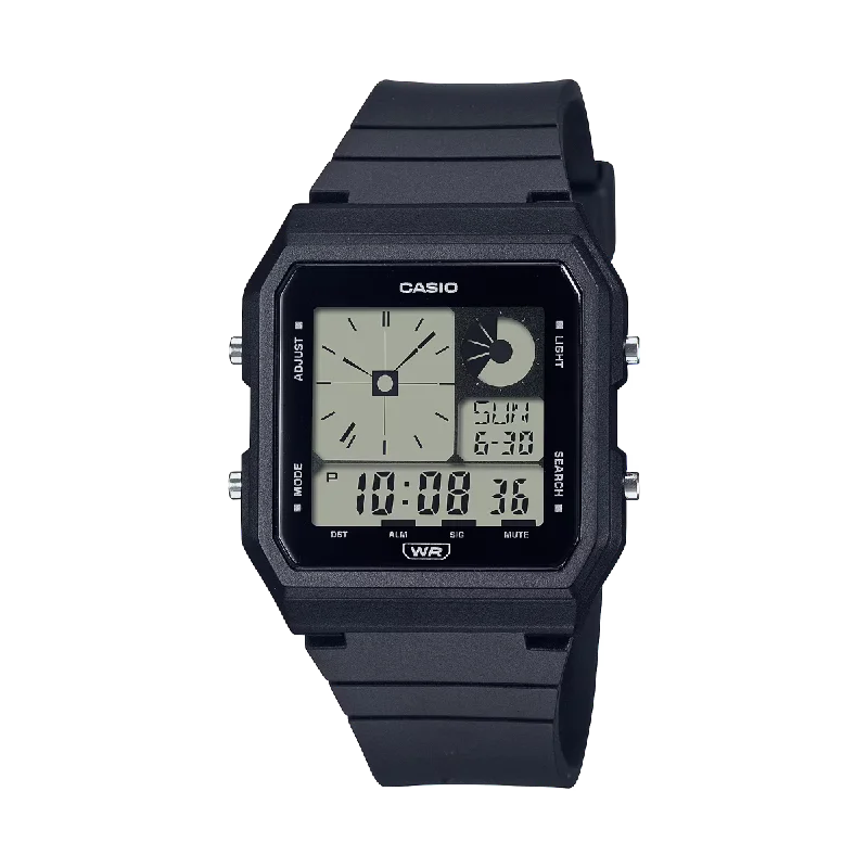 Solar-Powered Watches for Eco-Conscious UsersRetro Unisex WR - LF-20W-1ADF