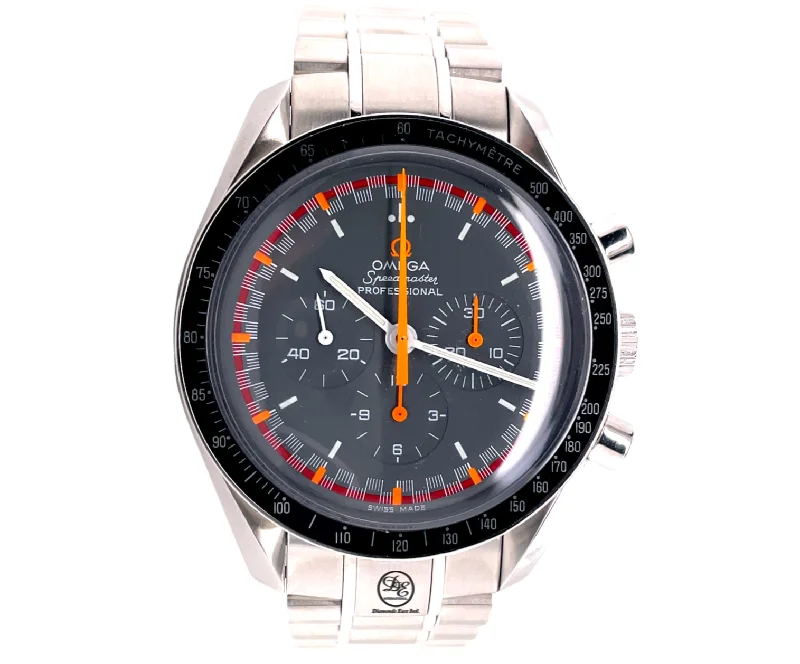 Watches with Baton-Style Hands for a Classic LookOmega Speedmaster Racing Dial from "Japan edition" limited 3570.40 Box and Papers PreOwned