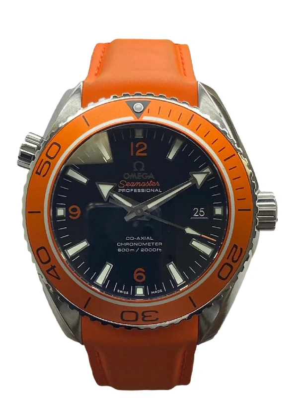 Chronograph Watches for Sports EnthusiastsOmega Seamaster Planet Ocean Orange 232.32.46.21.01.001 Black Dial Automatic Men's Watch