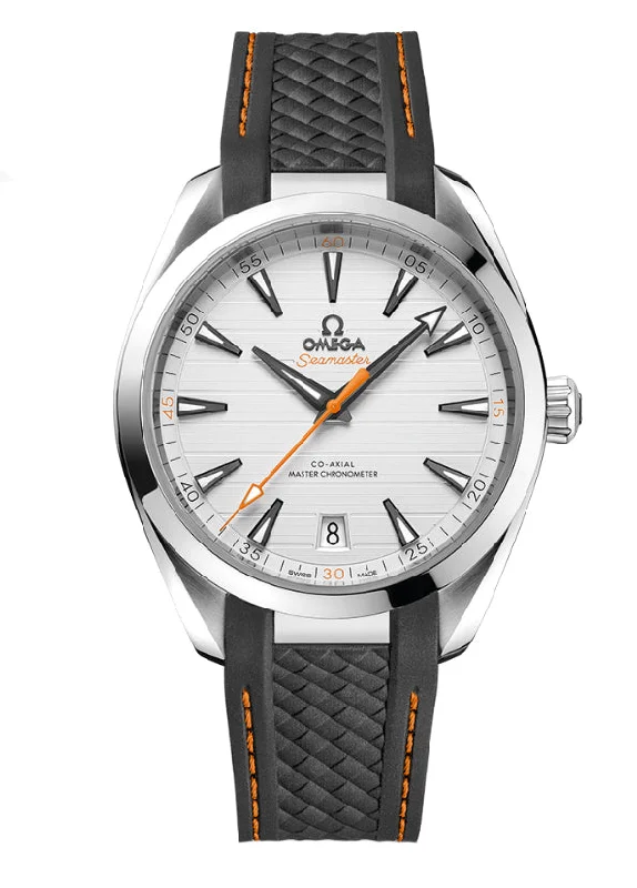 Watches with Backlight for Low-Light Conditions41mm Aqua Terra 150M Steel Silver Dial Automatic