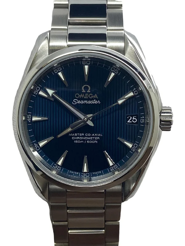 Solar-Powered Watches for Eco-Conscious UsersOmega Seamaster Aqua Terra 150M 231.10.39.21.03.002 Blue Dial Automatic Men's Watch